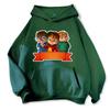 Abbigliamento Sportivo Casual Felpa con Cappuccio da Donna Costume di Halloween Scoiattolo Pullover da Donna Tendenza