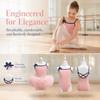 Butterfly Bow Girl Ballet Tutu Dress Sleeveless Ballet Performance Costume  Ballet Dancewear