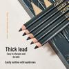 QXQY Waterproof Smudge-Proof Eyebrow Pencil - Perfect for Beginners and Long-Lasting Wear