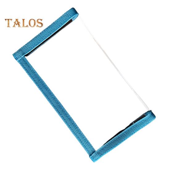 Fishing Lure Wrap Clear PVC Fishing Rod Hook Cover Fastener Tape Fishing Bait Holder Protector Storage Pouch Fishing Accessories