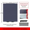 Car Sun Shade Blackout Curtain, Suction Cup Heat Insulation for Car Windows