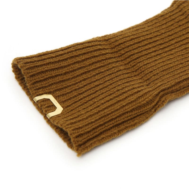 UNDERCONTROL STUDIO SLEEVE WARMER / LAMBS wool/ GOLD OLIVE