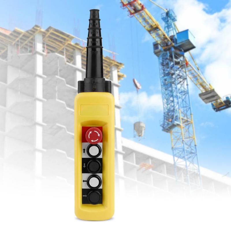 Winch Switch 120 V Bo Crane Chain Hoist Push Button Switch Lifting Pendant Rainproof Controller