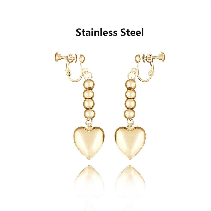 Big Size Red Kurapika Kurta Cosplay Earrings Anime Hunter X Hunter Clip Earrings for Women Men Christmas Jewelry Gift