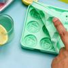 Durable Non-stick DIY 12 Cavities Drinks Chilling Ice Cube Maker for Party Ice Cube Tray