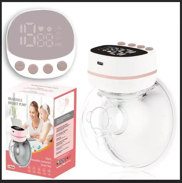 Smart Hands-Free Double-Sided Wearable Electric Breast Pump with Large Suction and Variable Frequency