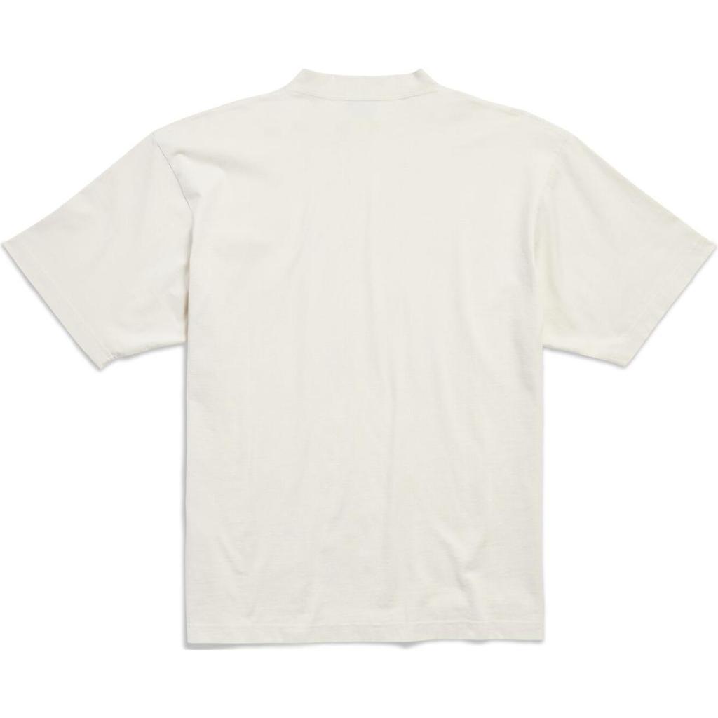 Balenciaga Bb Logo Embroidered Crewneck T Shirt 764235TQVS89121