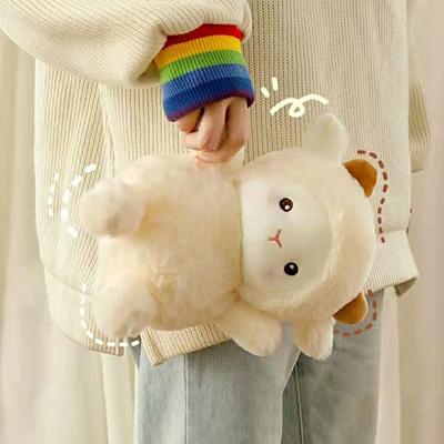 Cute Sheep Doll Kawaii Furry Lamb Plush Toy Stuffed Animals Soft Plushies