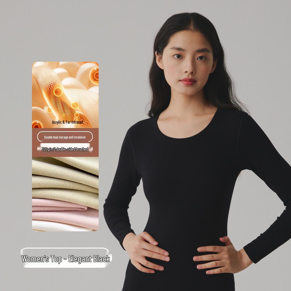 

Женский термотоп для похудения - Акриловое приятное к коже осеннее нижнее белье XL