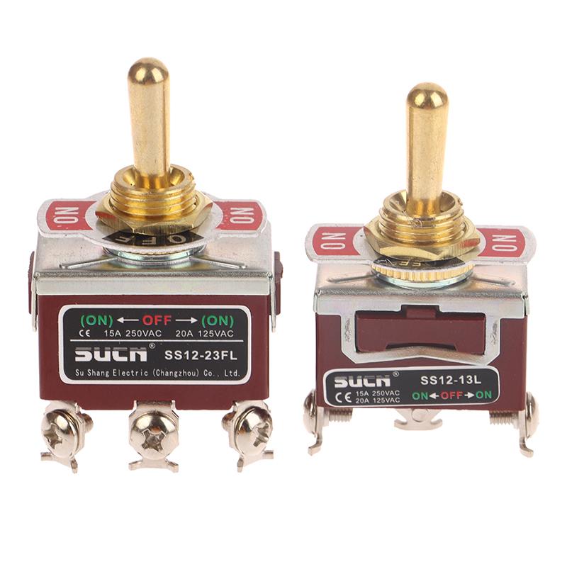 Toggle Switch Welding Straight Leg Rocker Lever Ss12-21L Ss12-13L Ss12-23Fl Ss12-22L 3/4/6 Foot 3/2 Gear Power Toggle Switch