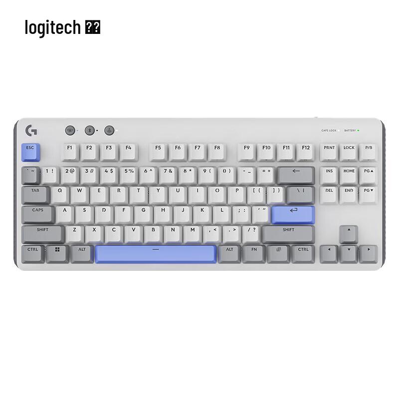 

Logitech G517 Tri-Mode Hot-Swappable 87-Key Gaming Mechanical Keyboard