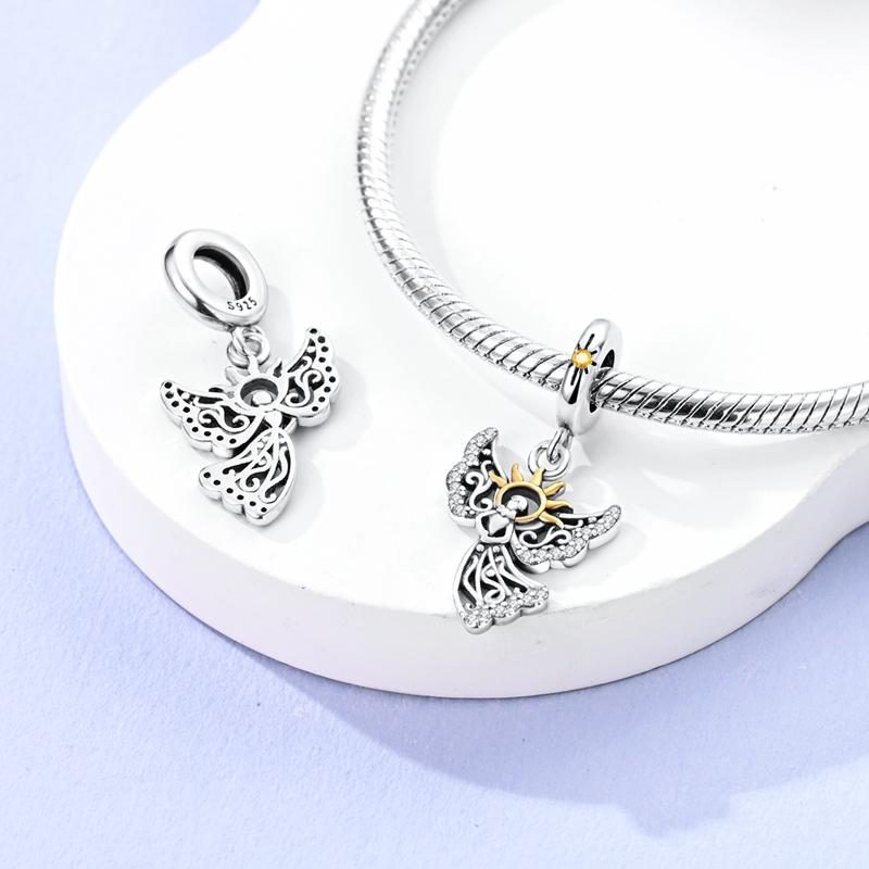 Sacred Sun Goddess Pendants Copper Original Beads Fit Original Charms Bracelet Beads Jewelry Gifts For Women