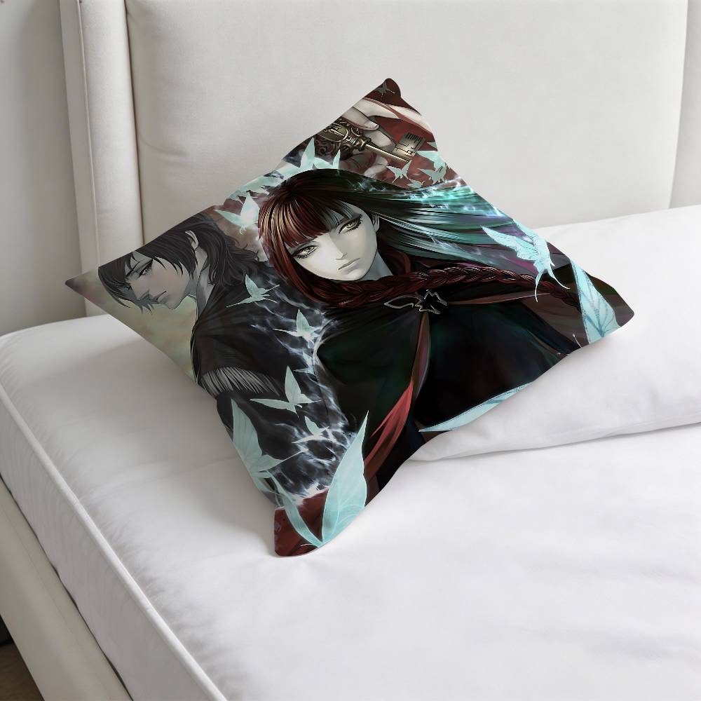 The House in Fata Morgana Square Pillow Case Soft Decorative Throw Pillow Cover for Home Sofa Bed 30x30cm