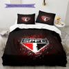 Sao Paulo FC Pattern Bedding Quilt Set  Home Decoration  Gift (1 * duvet cover + 2 * pillowcase  without core)