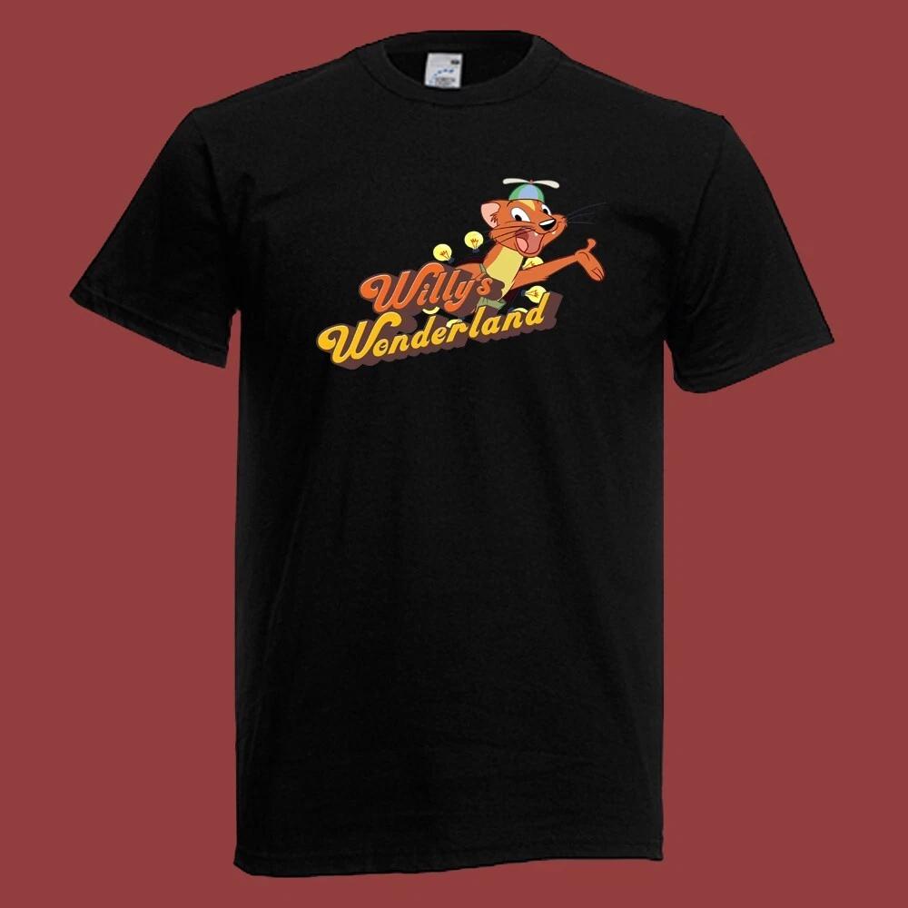 Men s and Women s T-shirts Willys Wonderland Movie Men s Black Size S-5XL M