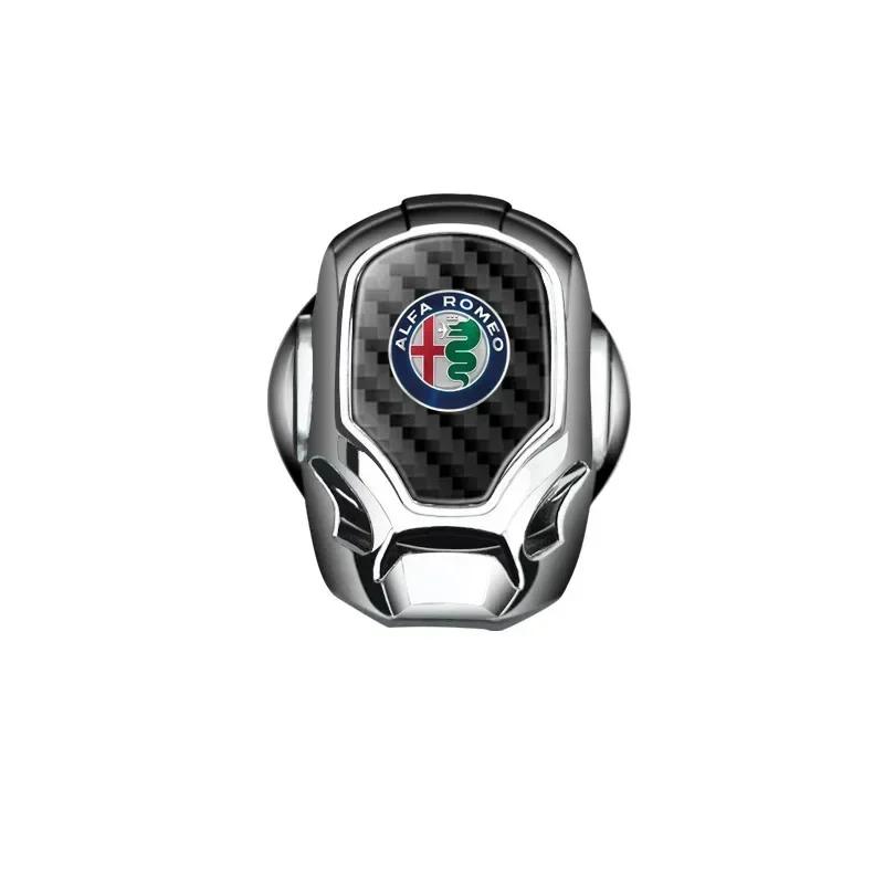 

Car Stickers For Alfa Romeo Car Switches Button Engine Start Stop Metal Protective Ring Cover For Alfa Romeo Giulia Stelvio Juni