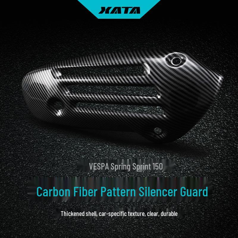 

VESPA Primavera Sprint 150 Carbon Fiber Muffler Heat Shield