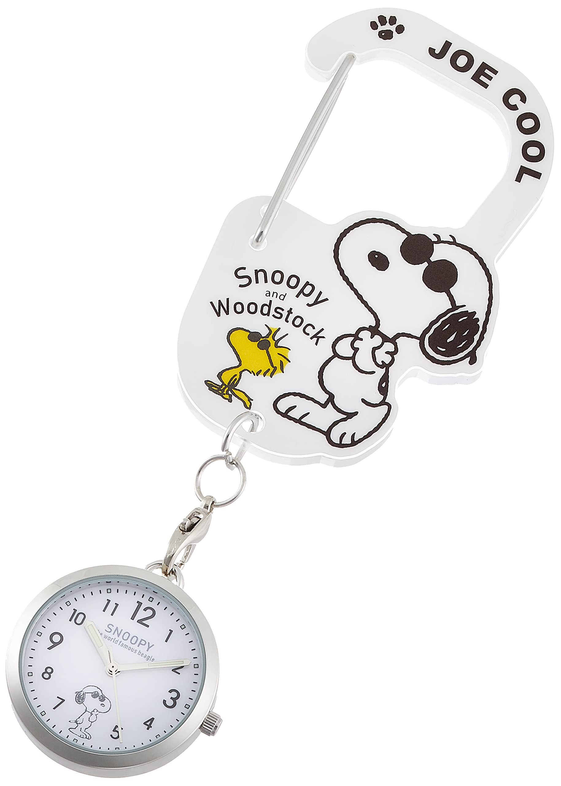 

Карманные часы Snoopy Carabiner Watch White [Fieldwork] PNT022-1 женские белый