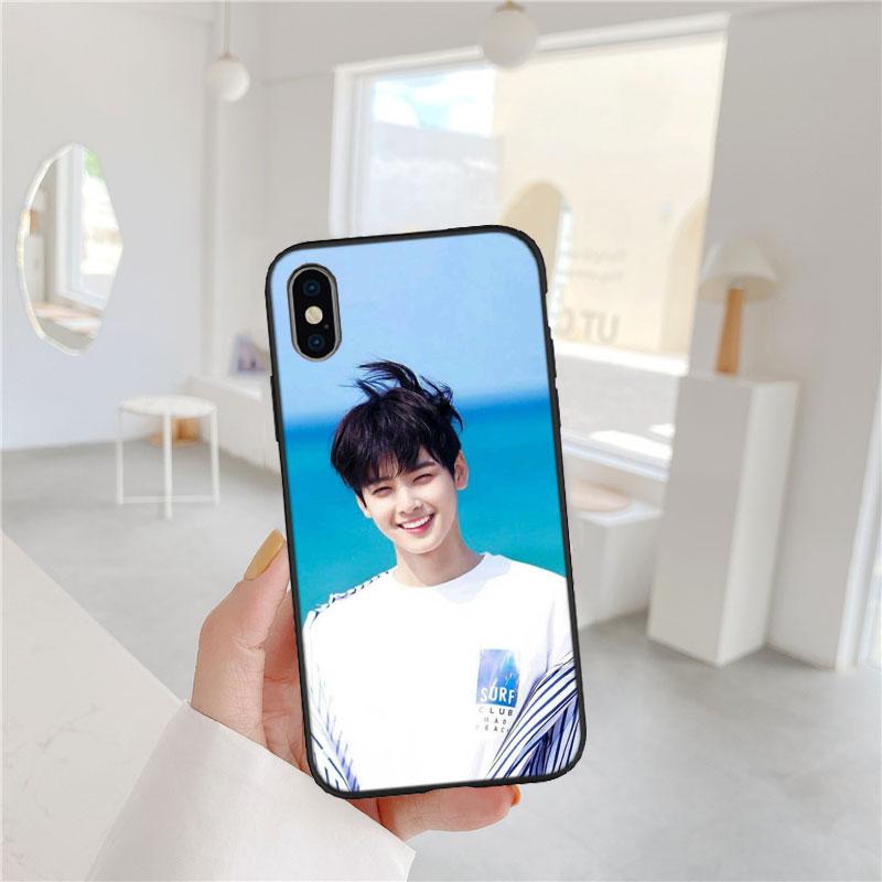 

PP18 Cha EunWoo Soft Shell Phone Case for Redmi Note 8 9 Pro Max 9S 9T 9C NFC 8T 8A 10A A4 Redmi Note 9T