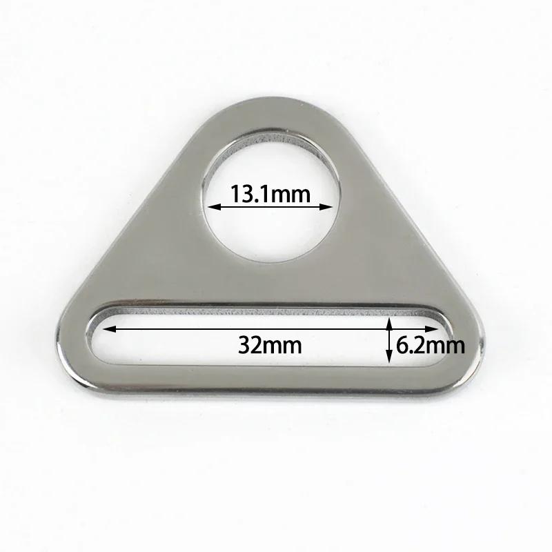 Meetee 5/10Pcs 20-38mm Stainless Steel Buckle Bag Strap Adjuster Buckles Bra Bikini Connector Clasp Anti-slip Fixing Accessories