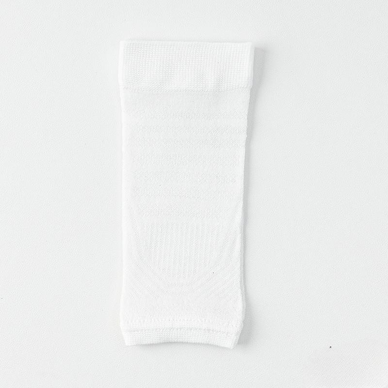 Air-conditioned Room Cold Protection Knee Pads Made of Mulberry Silk for Men and Women, Short Style, Protecting Joints and Providing Warmth 1 pair белый