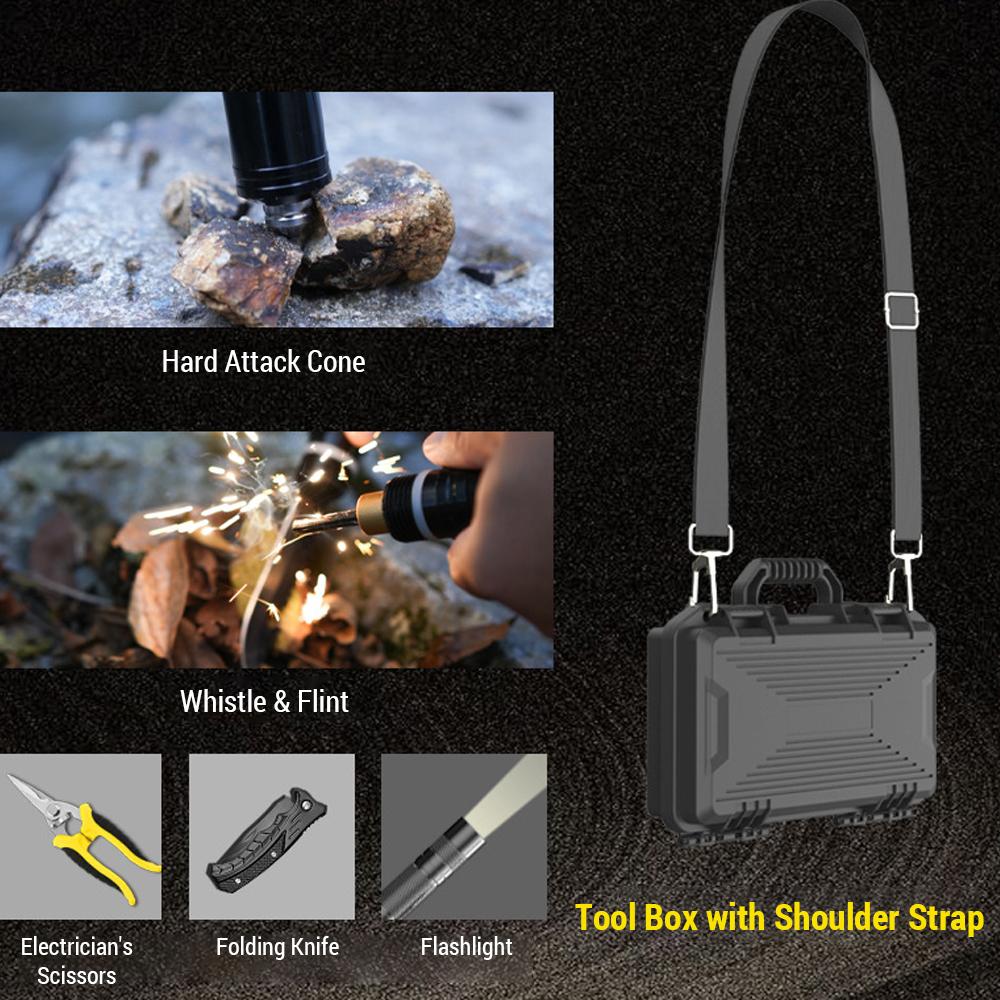 Camping-Schaufel   Outdoor-Überlebens-Klappschaufel-Set für Camping Wandern Rucksacktouren