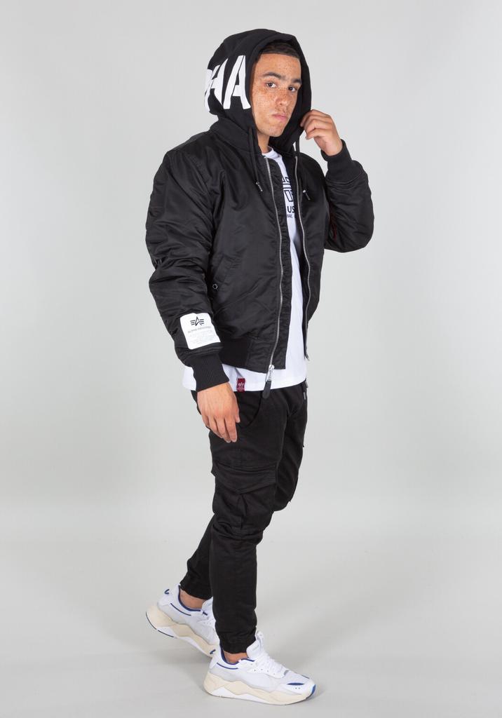 Winter Jacket Alpha Industries MA-1 Zip Jacket (118101) Black