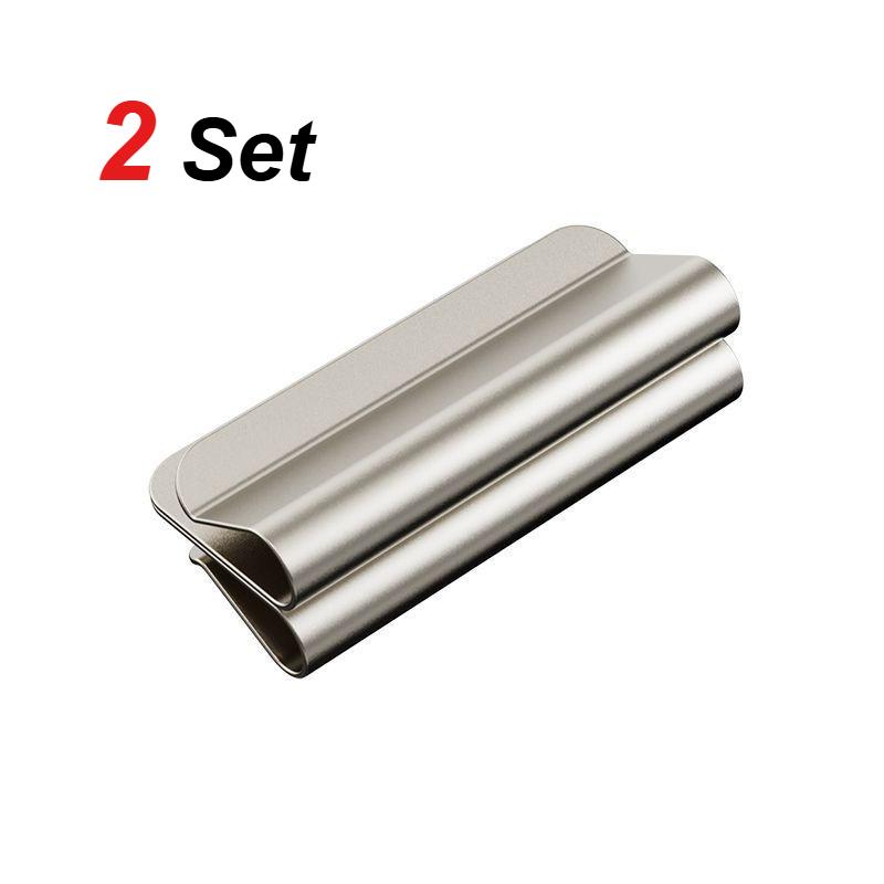 2/4 Sets Curtain Magnetic Clips Made of High-Quality Metal Material, Easy to Install and Durable - An Essential Home Accessory