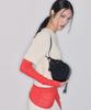 KWANI Curvee Hobo Bag Suede Mini Black