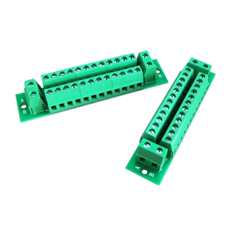 Multipurpose Screw Clamp Power Distribution Module Terminal Block Wire Connector Power Distribution Board for Electrical