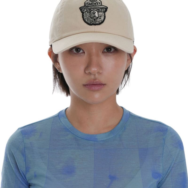 AMERICAN NEEDLE BALLPARK Cap SMOKEY BEAR - IVORY