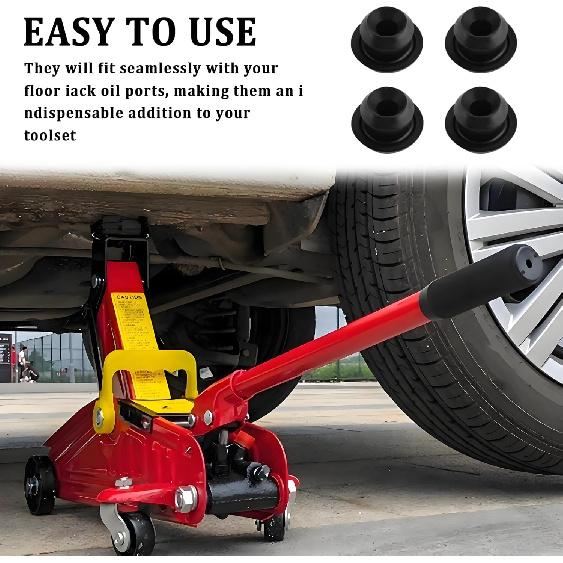 12PCS Bottle Jack Oil Filler Plug,9mm Rubber Floor Jack Parts for Sealling Hydraulic Jack Oil Ports,Universal Hydraulic Jack Parts Accessories