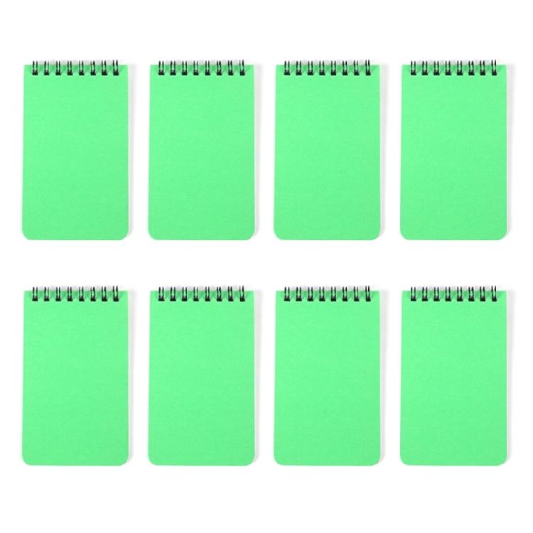 8Pieces Small Twin-Wire Binding Notebook 80 Sheets Unlined Pocket Notepads Small Wirebound Notepads Small Notebook
