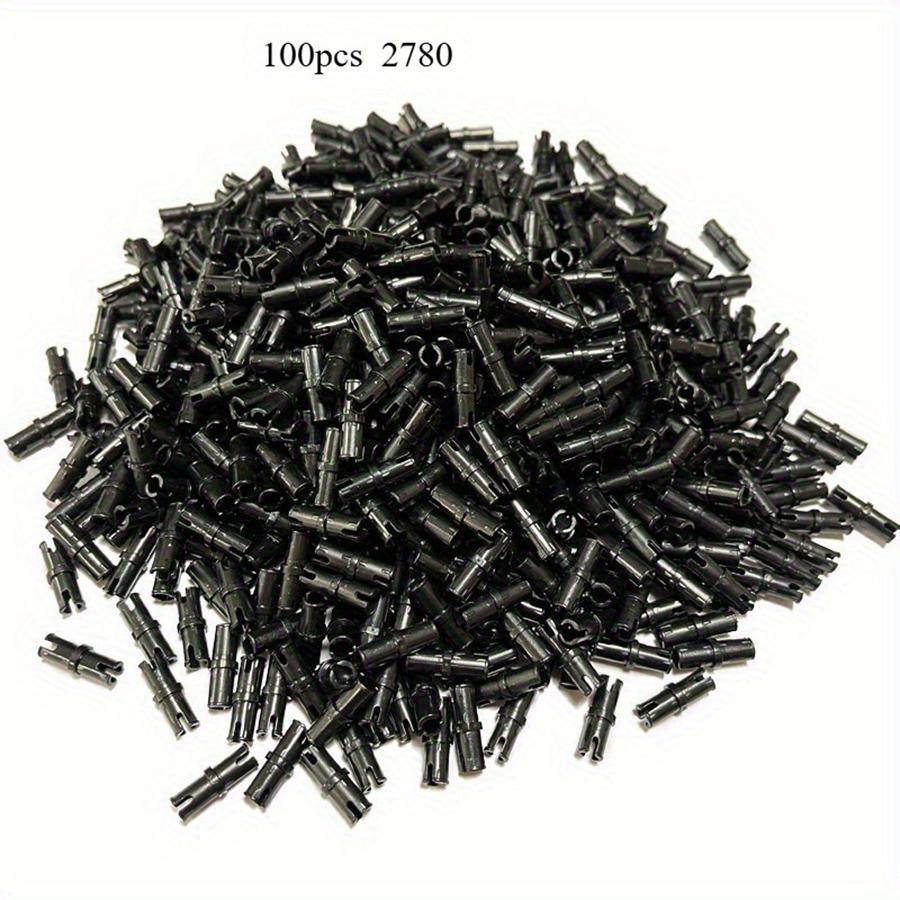 200pcs 2780 Pin with Friction + 4274 Technical Pin 1/2 Building Block Bricks Connector Technical Accessories Parts toy