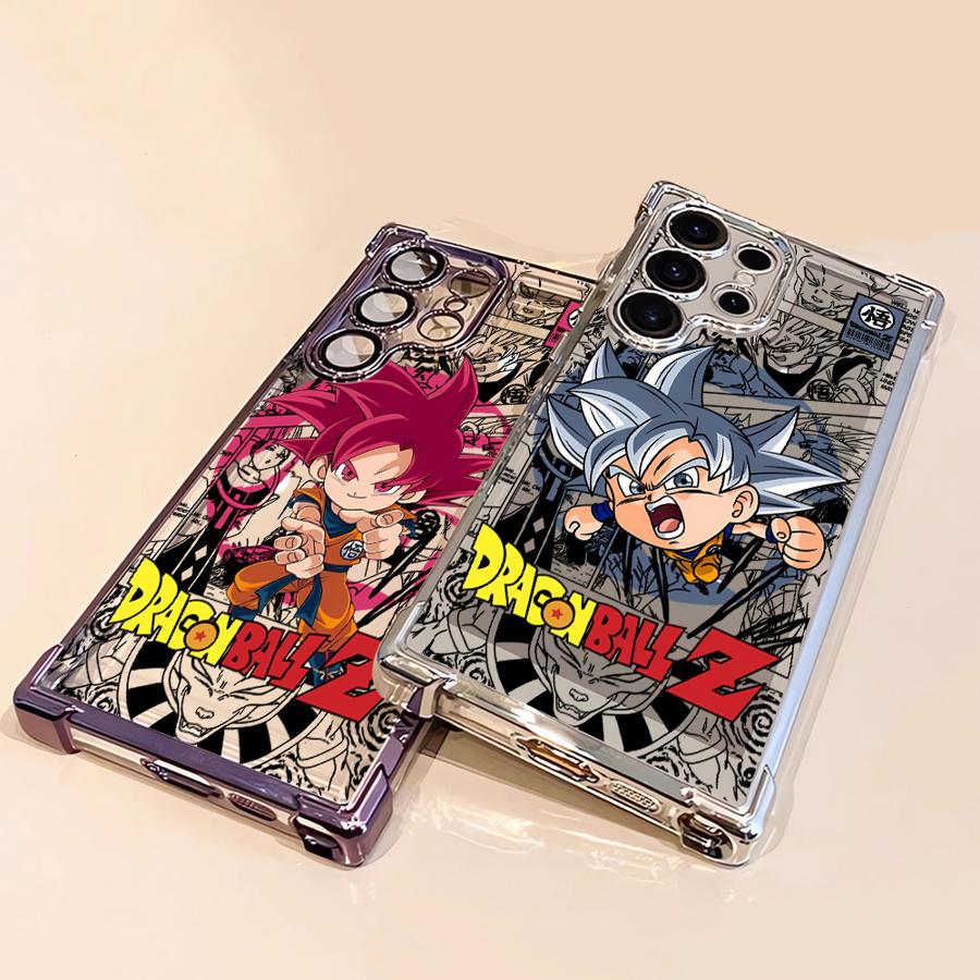 DBZ Dragon BALL Phone Case for Samsung Galaxy S21 Plus S20 FE S24 S22 Ultra S25 Edge S23 Clear Cover