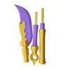 Mira's Gokdo KPop Great Sword: Demon Hunter Weapons - Purple Item Weapon