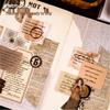 Retro Story Colorful Bean Notebook: 50-Sheet DIY Sticky Notes Paper Book