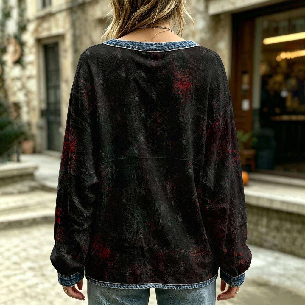Top Casual da Donna a Maniche Lunghe per la Moda di Tutti i Giorni