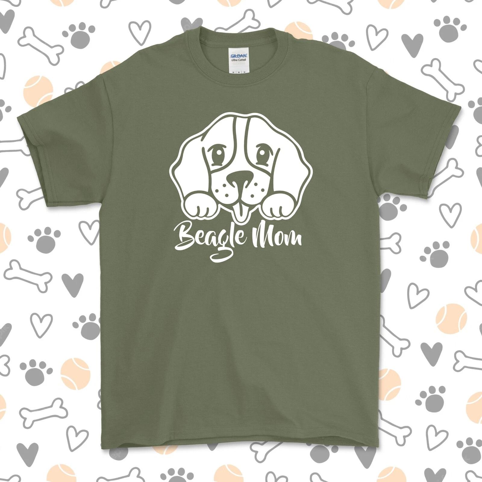 Beagle Mom T-Shirt | Dog Breed Shirt | Pick Your Color! | Dog Mom | L