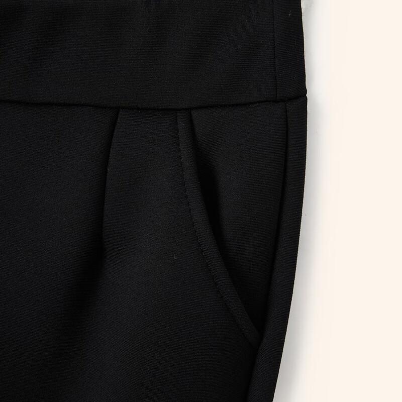 Women's High-Waist Fleece-Lined Micro-Flare Cropped Pants