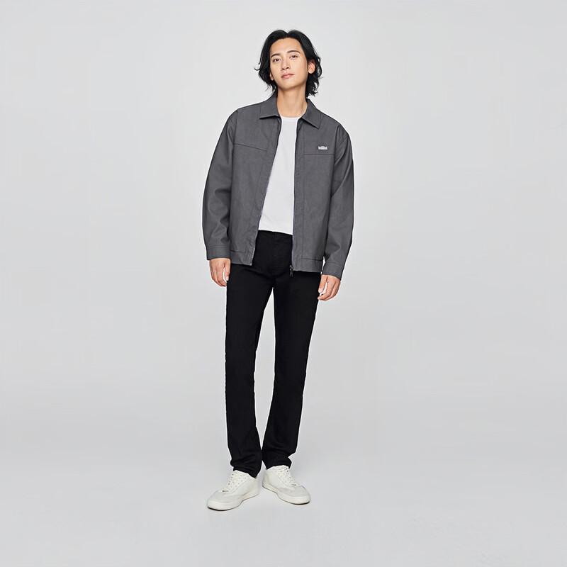 Lee Men's 709 Slim Tapered Black Jeans