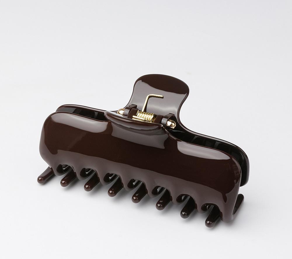 1Pcs 2026 New Style Large Size Thick Hair At The Back of The Head Elegant Shark Clip High Quality Acetate Rectangular Hair Clip