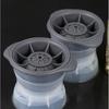 Silicone Whiskey Ball Ice Maker Food Grade Silicone Ice Hockey Mold Ice Grid Circular Ice Box Summer Home Bar Kitchen Ice Tools