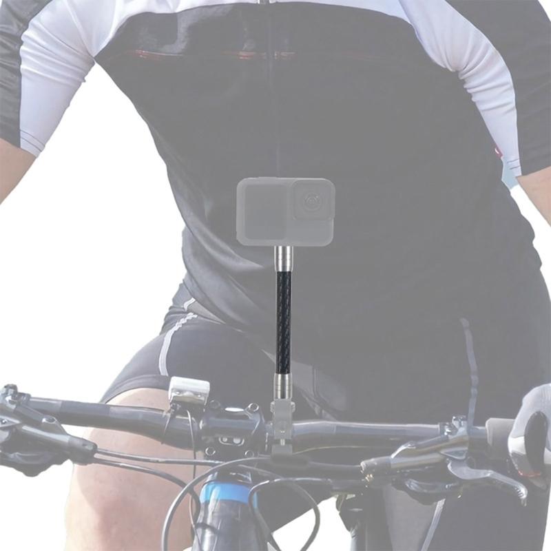 Stabilizátor kamery z nerezové oceli Karbonová prodlužovací tyč 14 Závitový uzamykací mechanismus Možnost 3 délek Přenosný