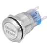 Engine Start Stop Button Metal Spin Button Start Engine Auto Accessories Automotive Start Stop Button With LED DIY Car