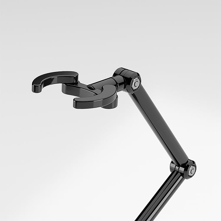 Triple Pack Black Plastic Display Stands for Figures & Models - HEX Type