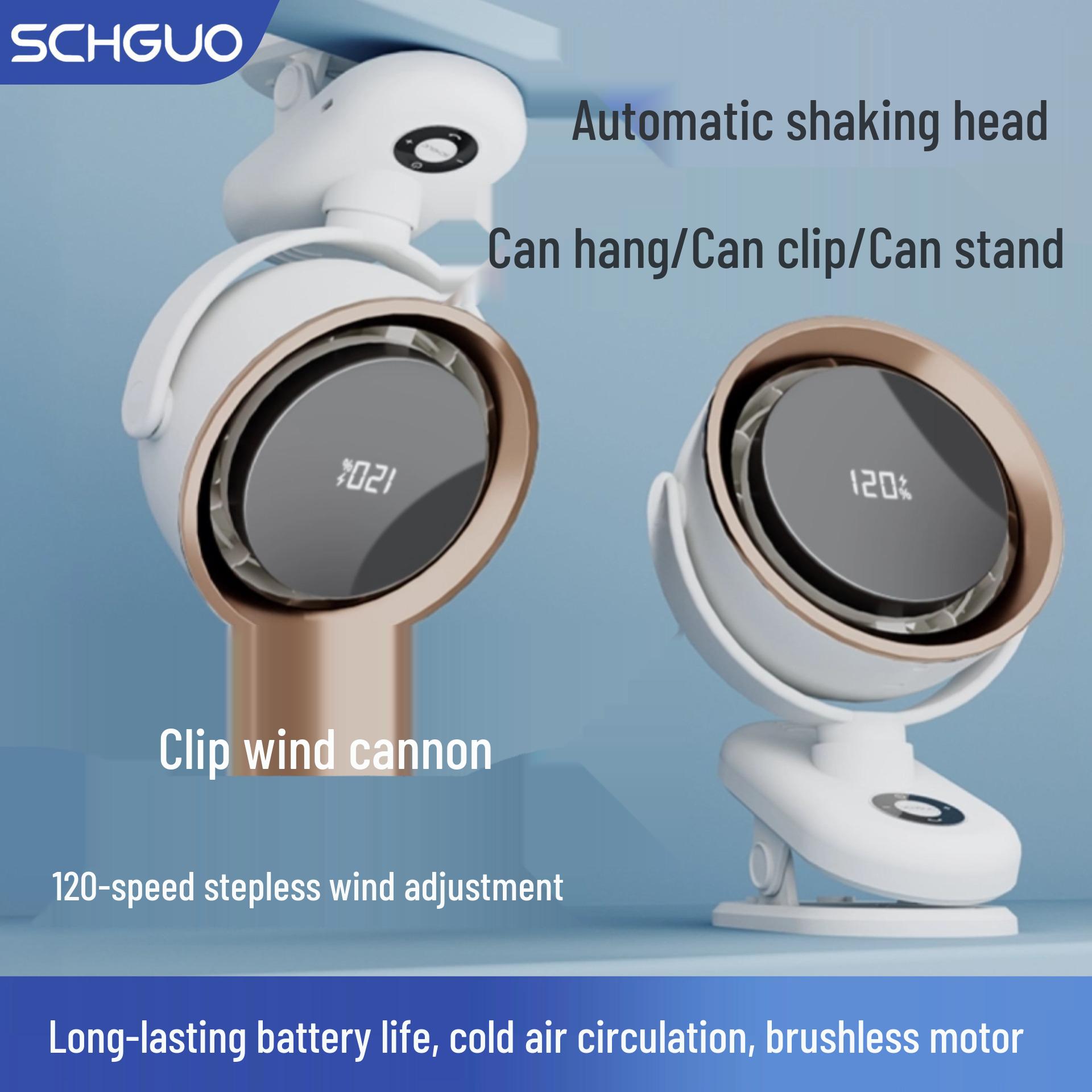 

Compact USB Rechargeable Fan: Clip-On, Wall-Mount, or Desktop for Dorms and Offices 26 x 18 x 17 cm