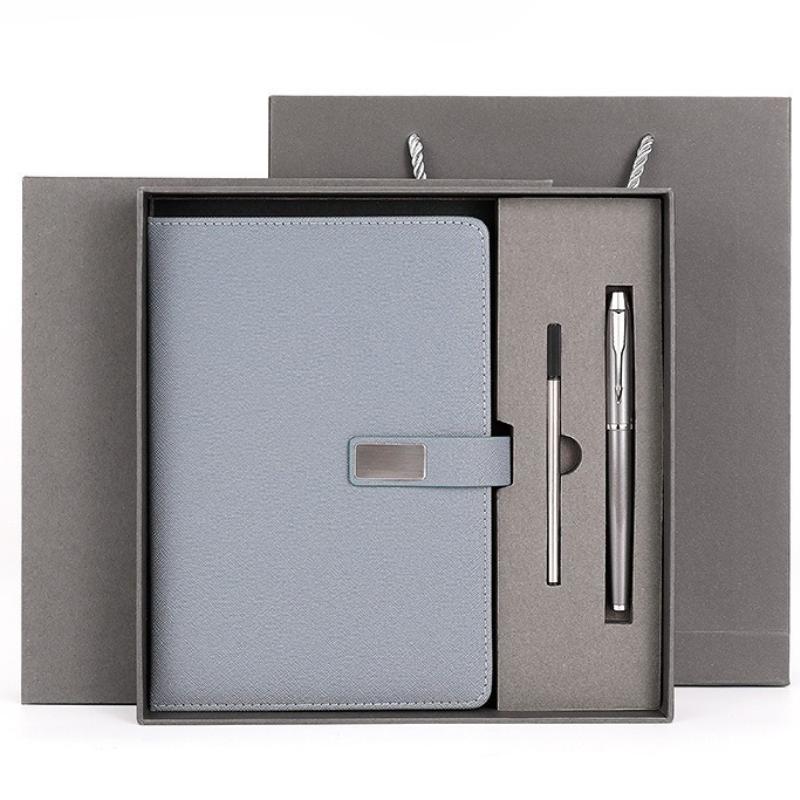 

1pc A5 Notebook with Personalized Text,Soft Faux Leather Diary, Blue,Ideal for Gifts, Meetings,Workspaces,Secure Closure сірий