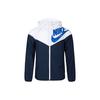 Color Block Windbreaker Jacket With Logo Kids Jackets Blue DD2759-100