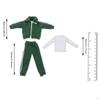 1/12 Male Action Figure Clothes Three Piece Set Base Shirt Pants Fashion Jacket Coat Miniature Men's